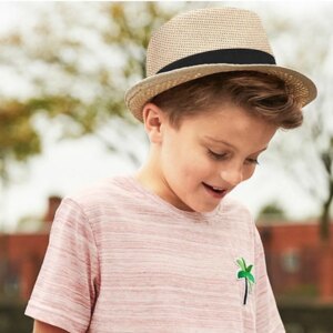 chapeau paille enfant